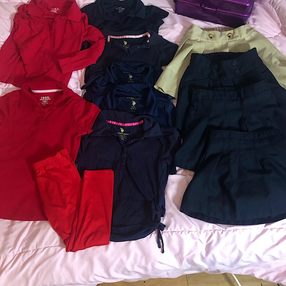 SALE! 12+ pc School Uniform Bundle